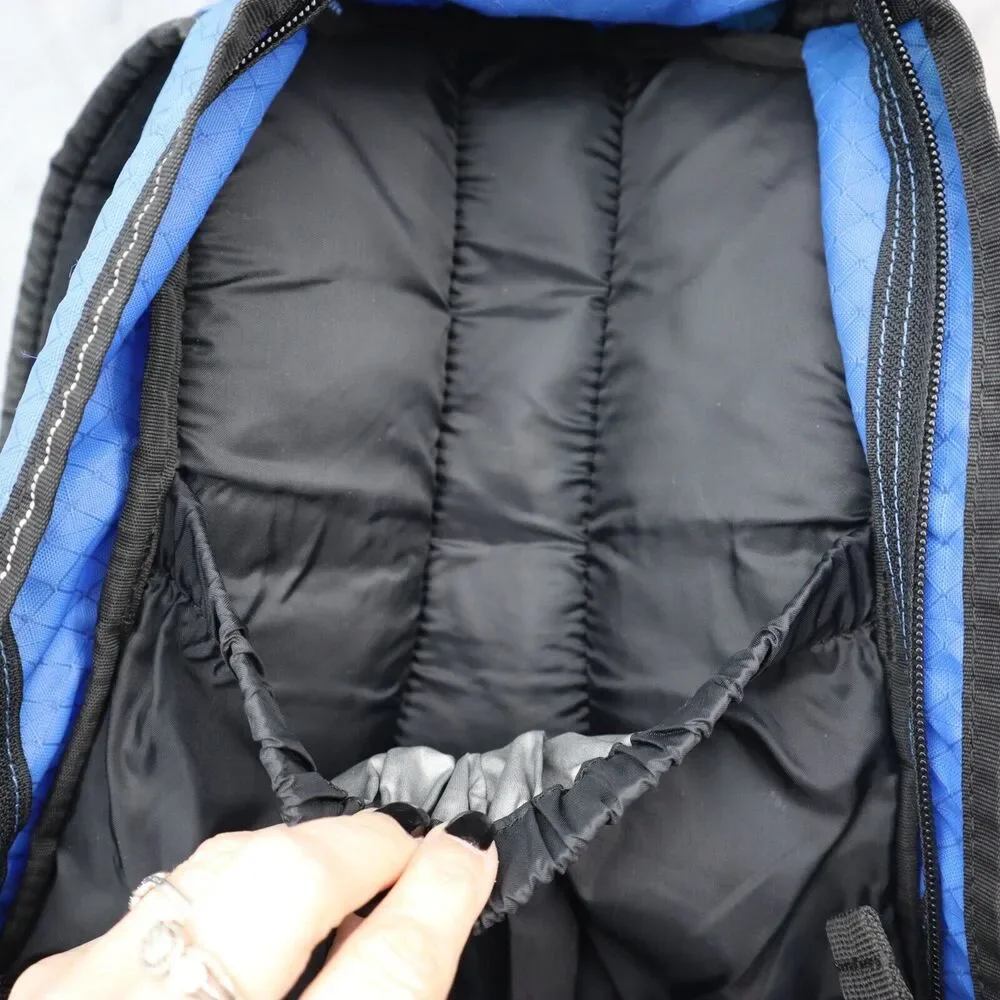 Magellan Backpack Blue Black Outdoor Scout Backpack Camping Hiking Travel